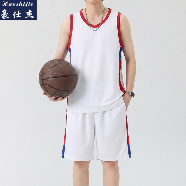 13686728.《休闲潮流》夏季新款篮球服背心套装男休闲速干凉感运动服
