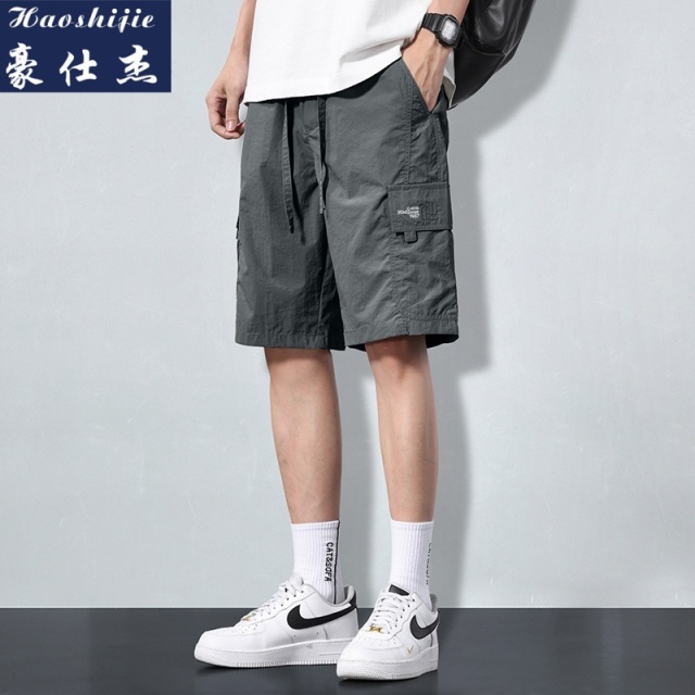 13685699.《休闲舒适》夏季爆款速干美式工装时尚潮流宽松男运动休闲短裤