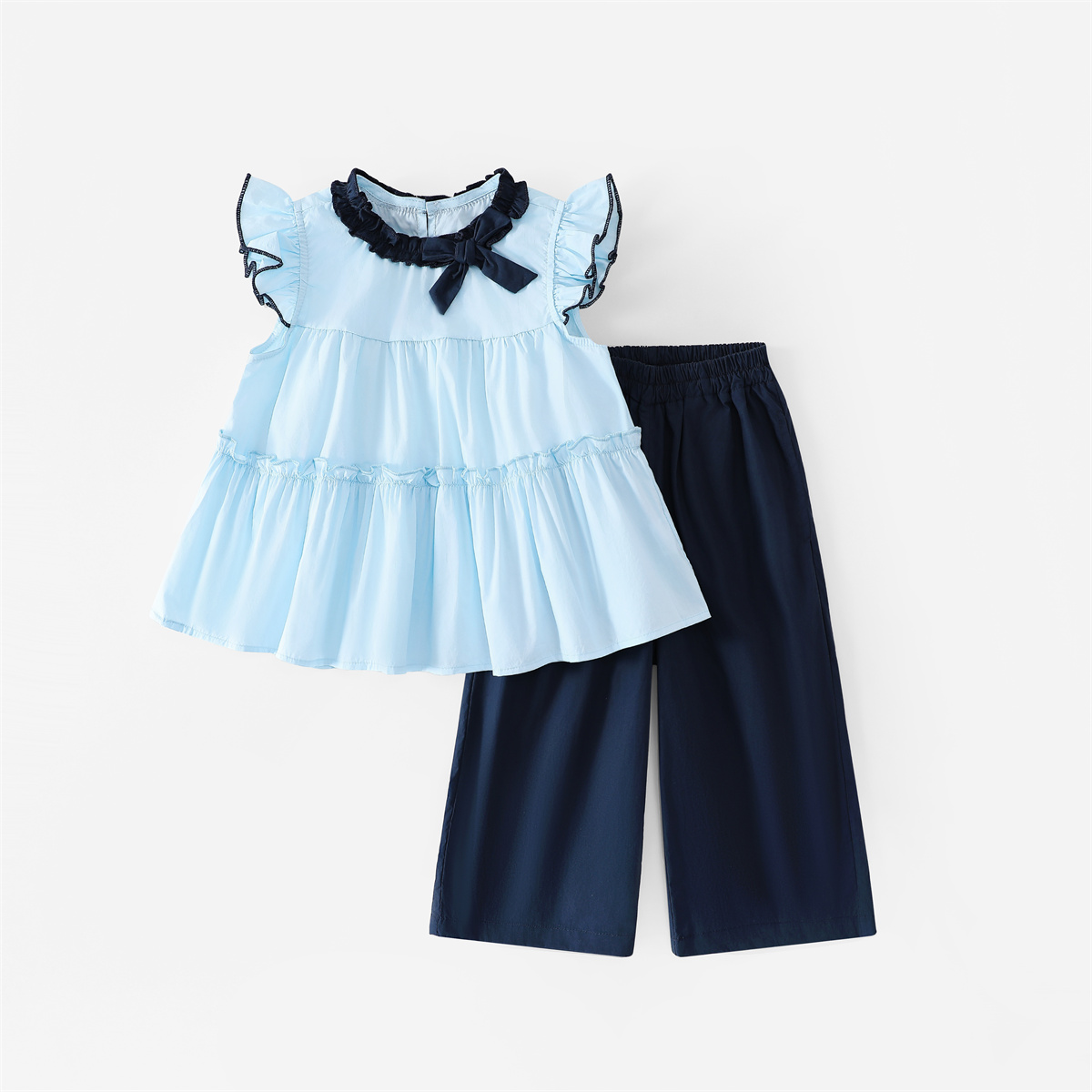 13734134.玛米玛卡2026夏季新品女童时尚舒适套装78620578003