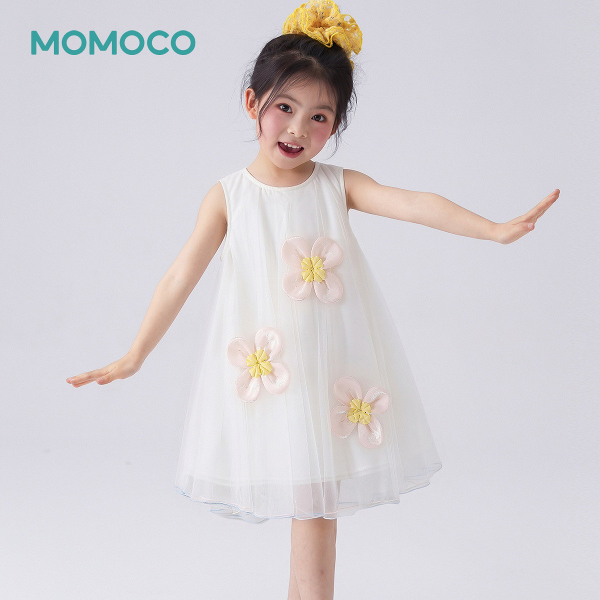 13734099.玛米玛卡2026夏季新品女童甜美连衣裙78230477001