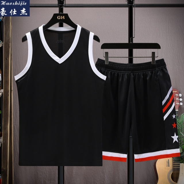13736911.《透气舒适》夏季新款篮球服套装男女篮球比赛训练速干队服
