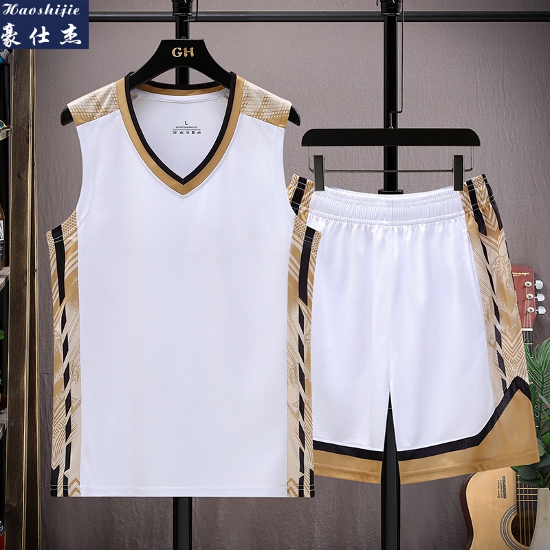 13736879.《清凉时髦》夏季新款篮球服套装男女篮球比赛训练定制速干队服