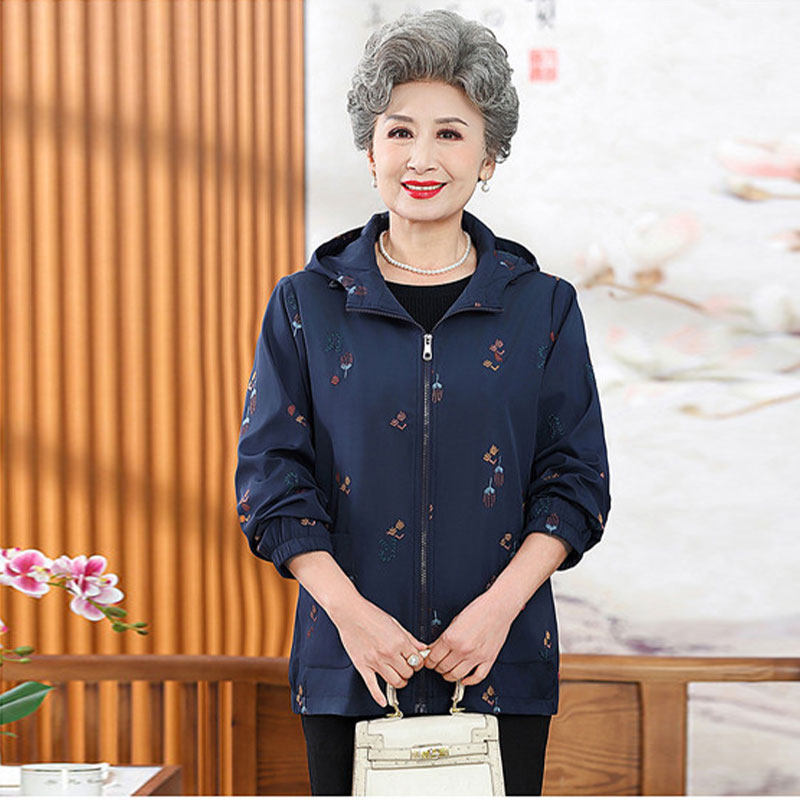 13756447.妈妈装休闲连帽总共刺绣风衣外套JML2819