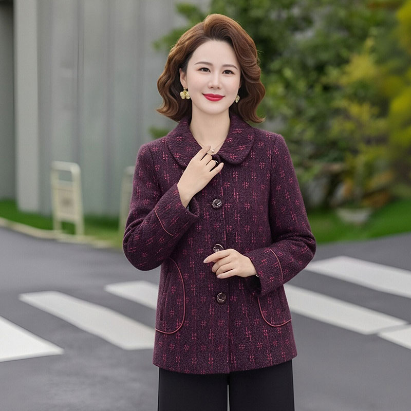 13756490.妈妈装仿水貂高级感时尚外套J3JDY2879