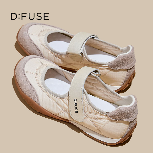 13756758.墨斯本D:Fuse/迪芙斯羊皮垫玛丽珍鞋新款潮流时尚舒适轻便透气女式单鞋星期六集团DFE111136J