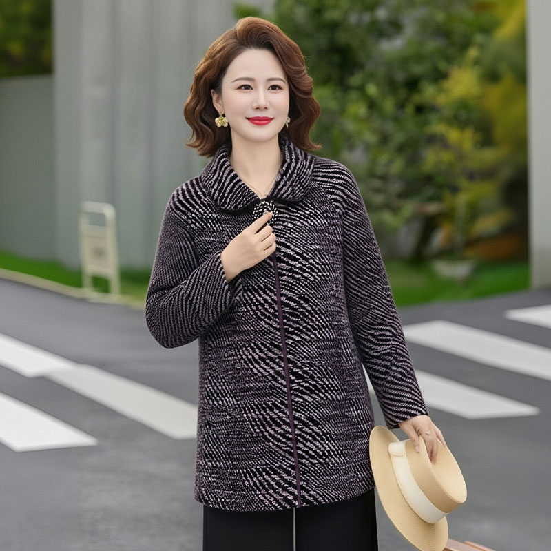 13756477.妈妈装仿水貂高级感时尚大衣J3JDY2868