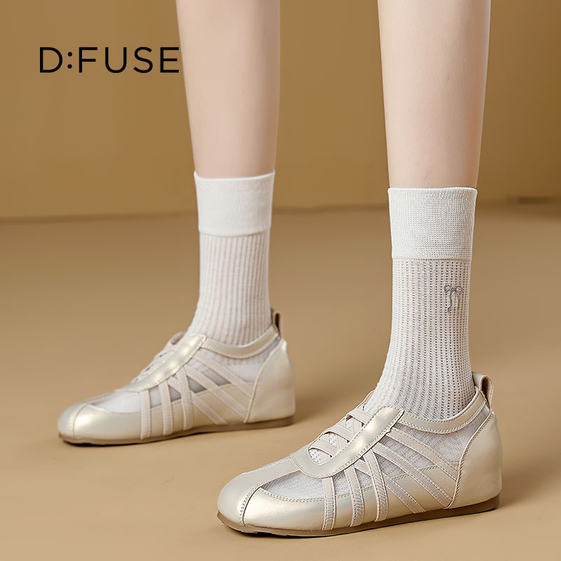13756759.墨斯本D:Fuse/迪芙斯新款潮流时尚舒适轻便透气休闲女鞋星期六集团DFE111125J