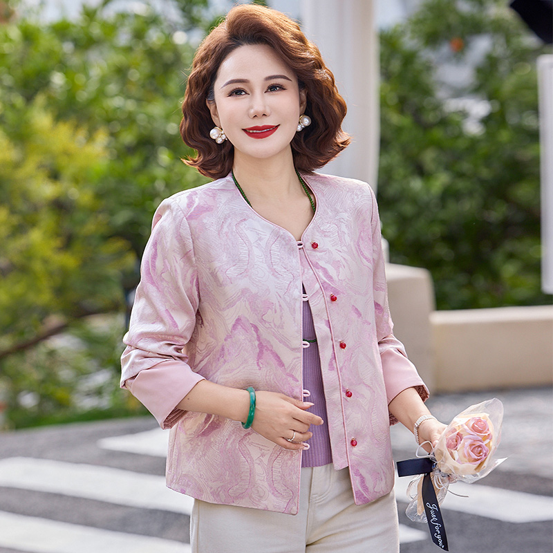 13773555.年轻妈妈小香风外套春季宽松上衣JLX2611