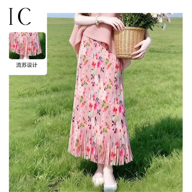 13789851.温柔风通勤流苏半身裙