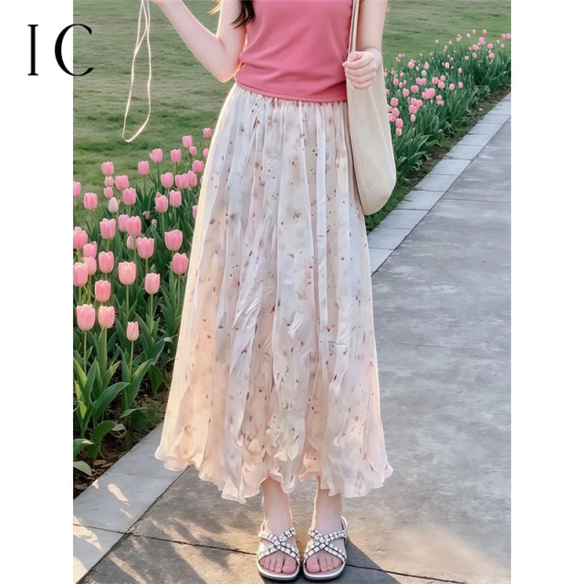 13789858.温柔风百搭碎花半身裙