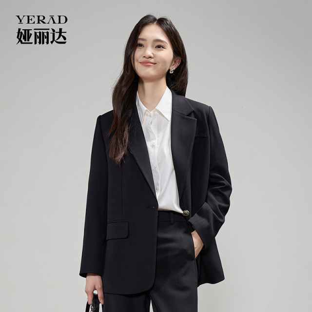 13810353.【娅丽达】都市lady!早八职场西装外套女气质百搭西服女上衣