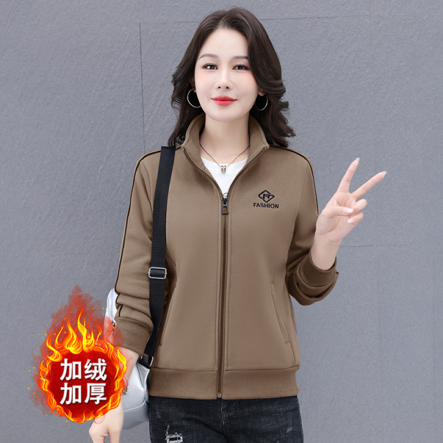 13832023.七玻威秋冬上新女式立领时尚百搭外套【七玻威女装QD】