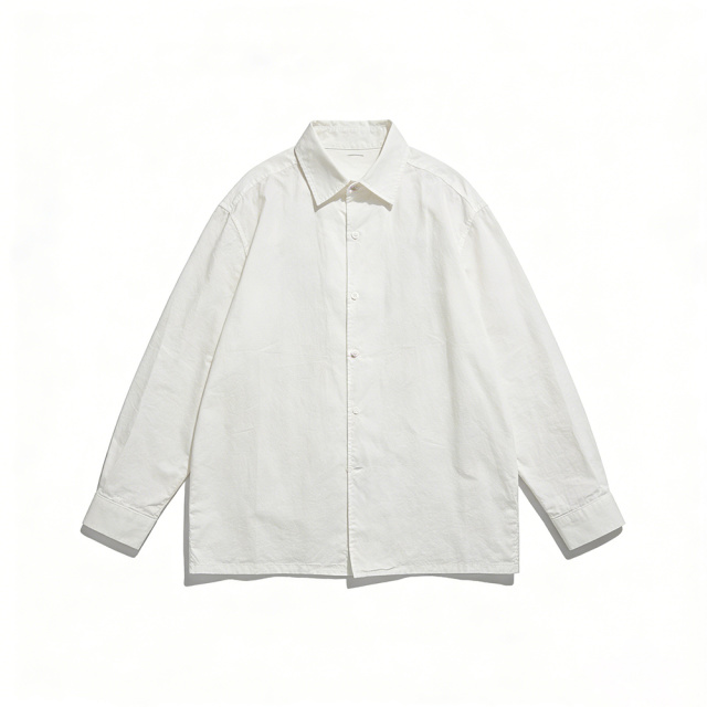 13832457.【雅薇吉】女款休闲ROW风紫标侧织带白衬衫