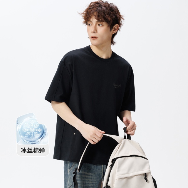 13842494.UDG潮牌短袖T恤男夏季新款刺绣美式上衣男女同款情侣半袖t恤