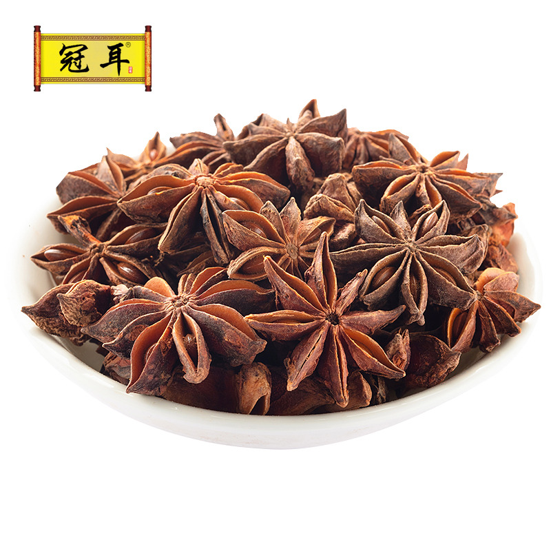 12697948.冠耳 八角大料80g 茴香广西特产大茴香无硫调料香辛料卤料调味炖料