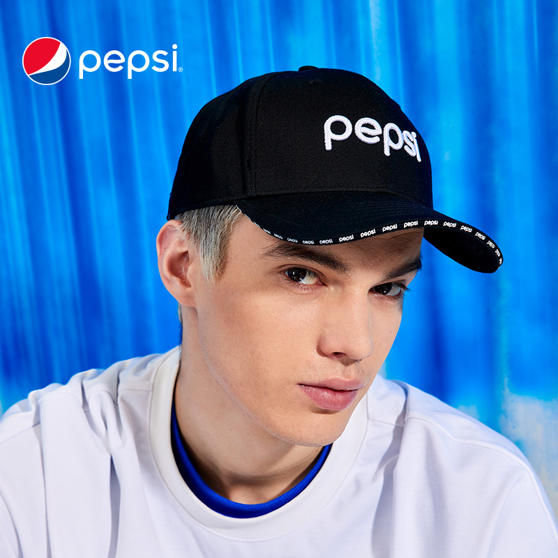 6310144.Pepsi百事 潮流男女帽时尚休闲遮阳防晒运动棒球帽