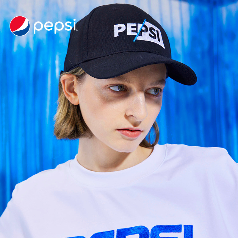 6314896.Pepsi百事 新款男女帽时尚休闲潮流遮阳防晒运动棒球帽
