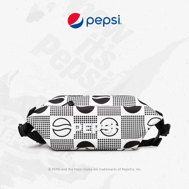 7318520.Pepsi百事 潮牌时尚经典印花运动轻便胸包腰包