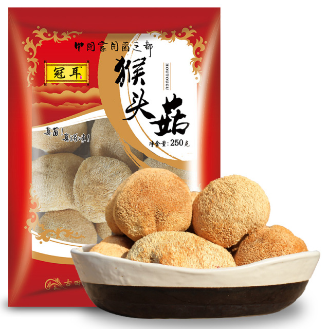12697964.【胃你好】冠耳 猴头菇干货 古田特产猴头菌类煲汤新货干菌菇无硫熏新鲜 各规格