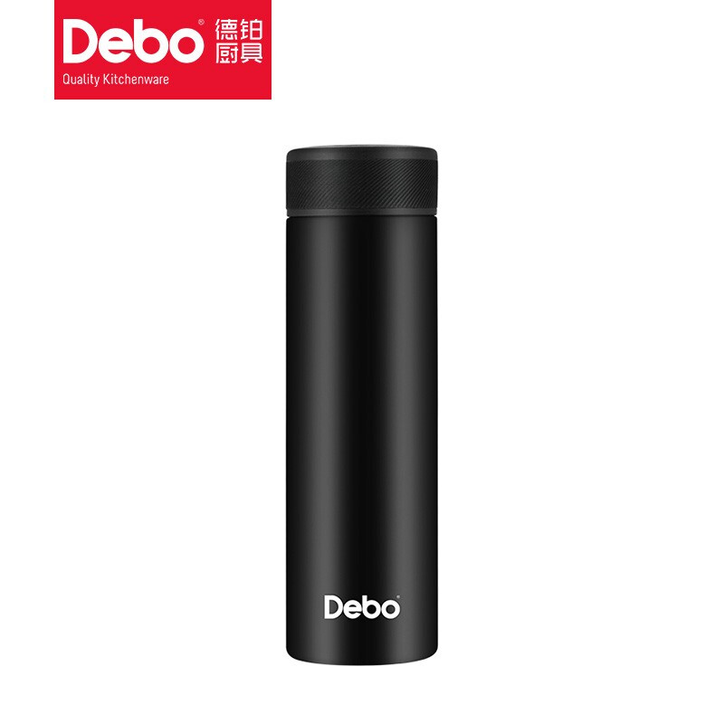 6552578.Debo德铂不莱梅保温杯 智能测温304不锈钢水杯子便携车载高档男女泡茶杯
