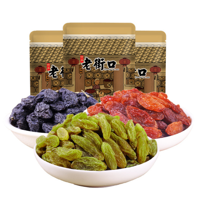 12687820.老街口-三色葡萄干750g