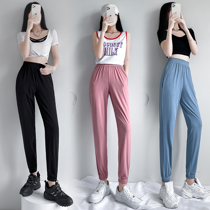 7553358.7-CY夏季新款女式时尚百搭显瘦束脚裤【7-CY女装XJ】