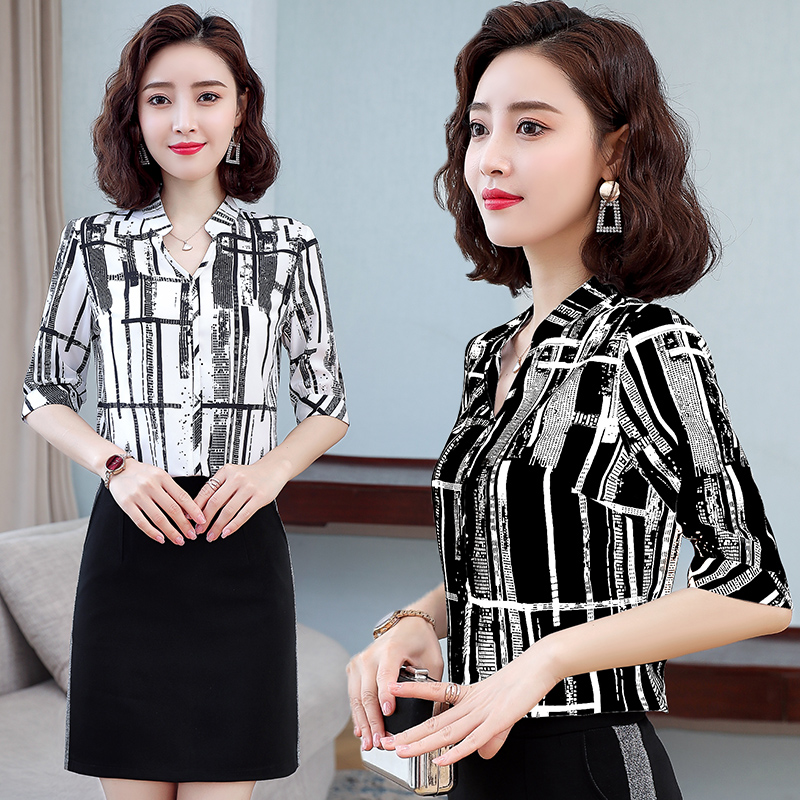 7557862.淘贝鼠新款洋气时尚上衣高端气质衬衣【淘贝鼠女装XJ】