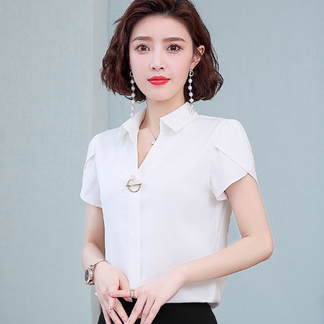 7557876.淘贝鼠新款洋气时尚上衣高端气质衬衣【淘贝鼠女装XJ】