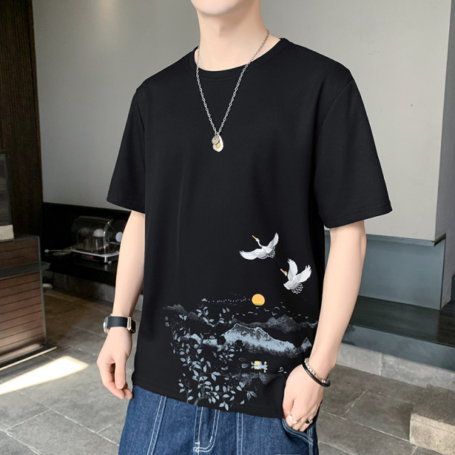 7851030.七玻威夏季男式新款简约时尚舒适短袖T恤【七玻威男装XJ】