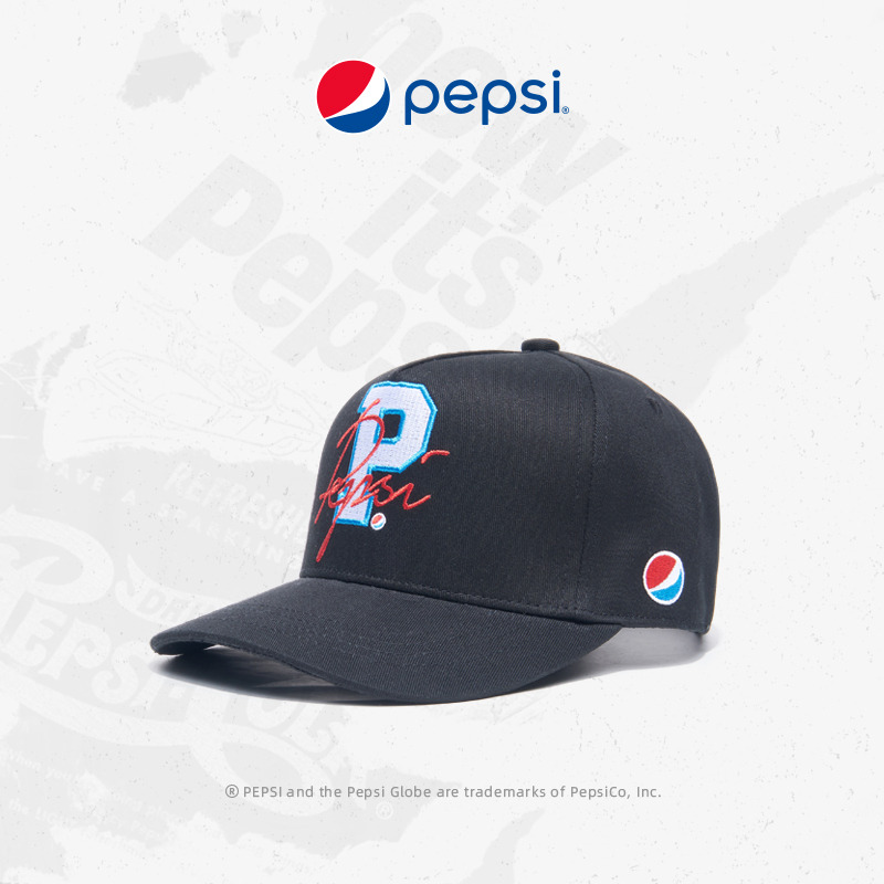 6314891.Pepsi百事 时尚休闲男女款潮流遮阳防晒百搭运动棒球帽