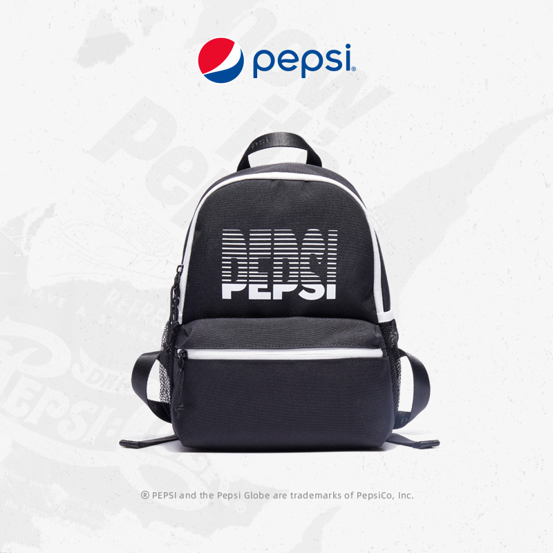 6464827.Pepsi百事 时尚休闲简约背包旅行包尼龙潮流轻便