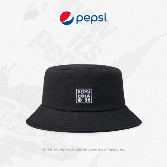 8175529.Pepsi百事  国际潮牌经典刺绣男女渔夫帽