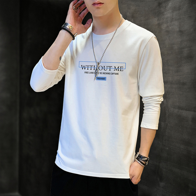8222358.7-CY春秋新款男式舒适时尚内搭休闲长袖T恤M-6XL可选【7-CY男装1】