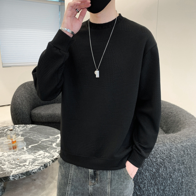 8249678.七玻威春秋新款男式大码百搭M-8XL休闲卫衣【七玻威男装1】