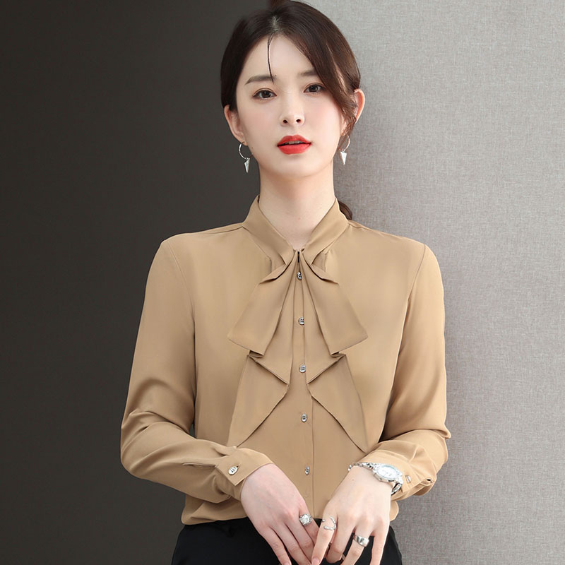 8311897.7-CHAOY春秋时髦女式优雅气质长袖衬衫【7-CHAOY女装1】