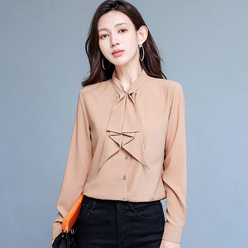8311885.7-CHAOY春秋时髦女优雅气质长袖衬衫【7-CHAOY女装1】