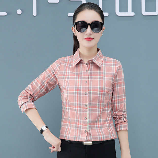8314866.七玻威春秋女式优雅气质通勤百搭衬衫【七玻威女装1】
