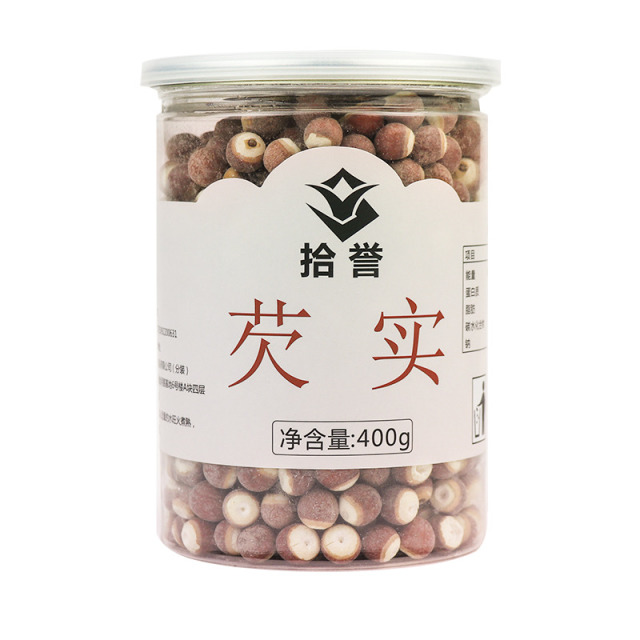 12705537.【当季新货】拾誉 芡实400g/罐 可搭赤小豆薏米茯苓煮