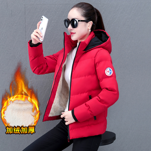 8407238.七玻威秋冬女式时髦气质显瘦保暖棉衣【七玻威女装1】