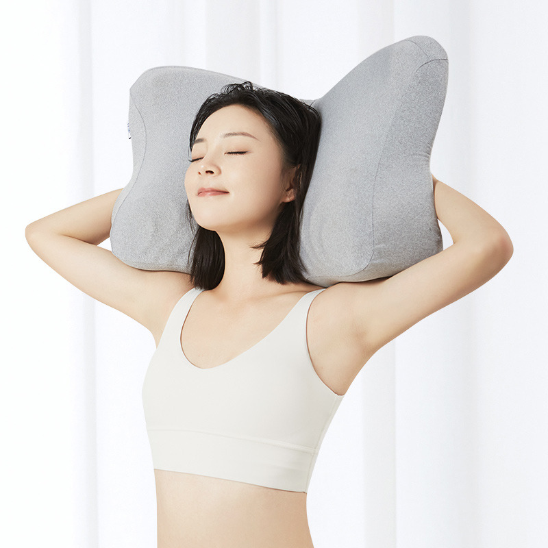 12232520.JAGO-佳奥记忆棉枕头助睡眠颈部专用太空记忆枕芯学生蝶形枕头护颈椎枕