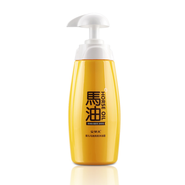12058616.安贝儿婴儿马油洗发沐浴露390ml