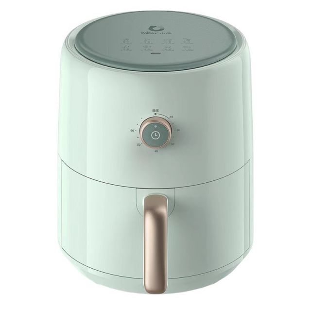 8475010.【微蒸汽酥炸】Bear/小熊 空气炸锅4.6L 家用微电脑调温定时大容量轻食机 4.6升+旋钮定时QZG-E14H6
