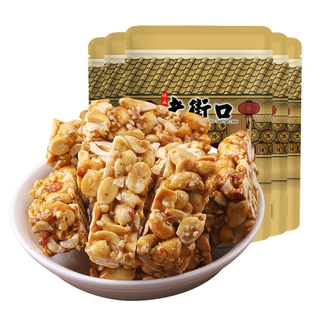 12687764.老街口-原味花生酥150gx5袋