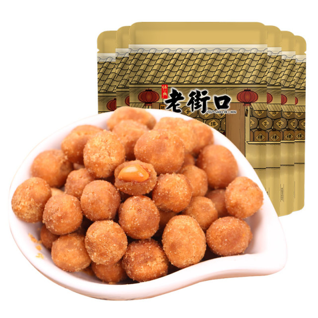 12687770.老街口-多味花生100gx6袋