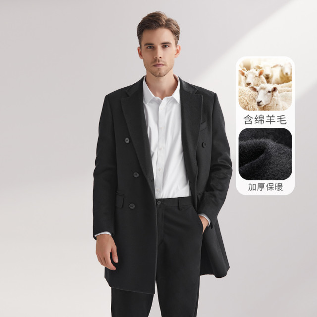 8526362.Nautica Tailored 秋冬中长款男士大衣