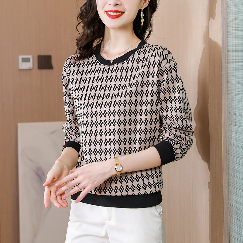 8530161.季婕春秋女式气质显瘦优雅时髦小衫【季婕女装1】