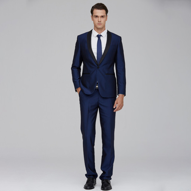 8534933.Nautica Tailored【二件套】西服套装男商务正装新郎伴郎结婚礼服