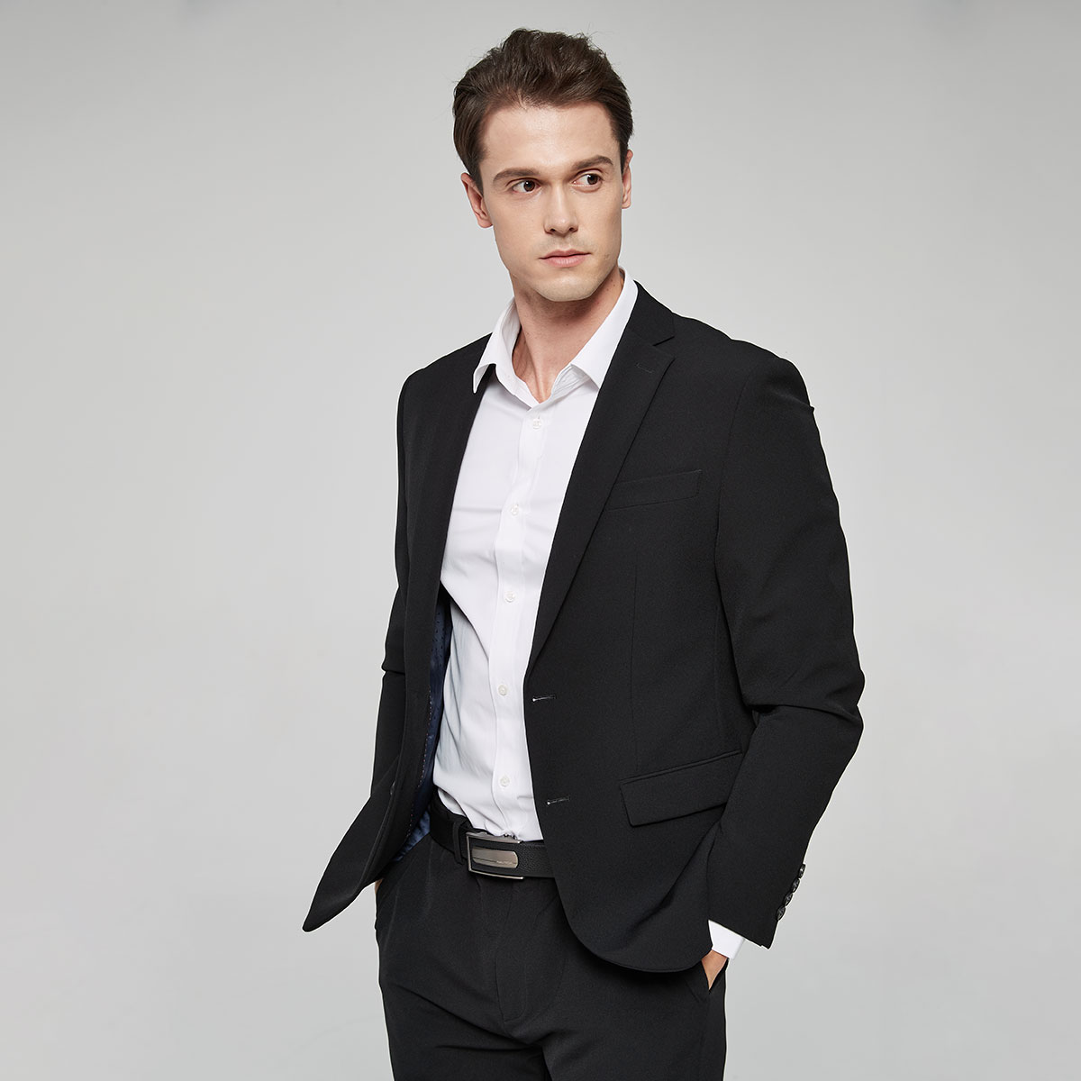 8534651.Nautica Tailored男式商务西装西服外套男士单西上衣