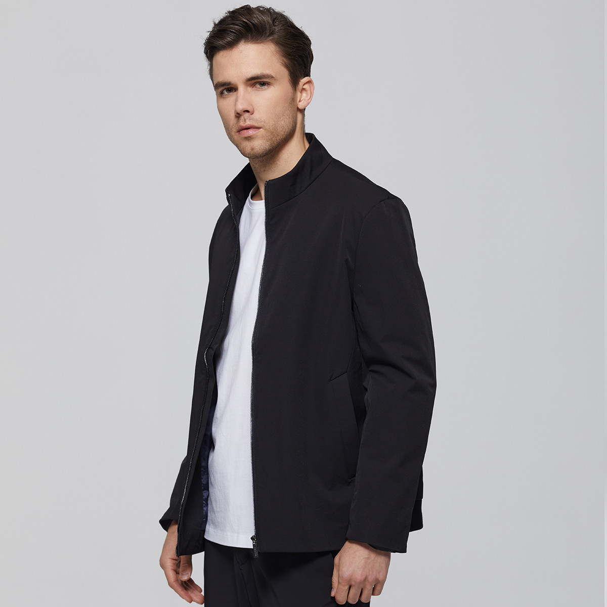8535009.Nautica Tailored【时尚立领】秋季男士外套商务夹克上衣