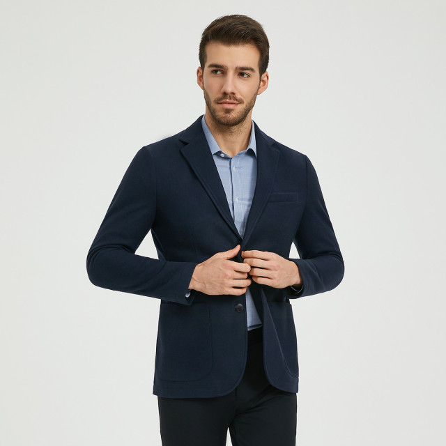 8542111.Nautica Tailored经典单西男士外套中青年正装西服